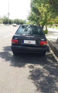 پراید۸۴سرمه ای متالیک