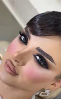 آموزش میکاپ وشنیون عروس cip