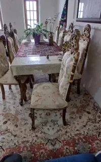 میز نهارخوری سلطنتی هشت نفره