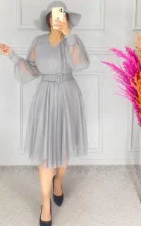 پیراهن مجلسی حریر زنانه سایز ۴۴ در حد نو