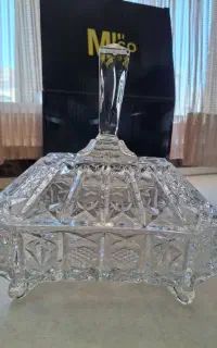 شکلات خوری خورشیدی چین کریستال نودارای جعبه