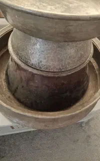 ۱۴ کیلو ظروف مسی قدیمی و قدیمی فروش یکجا