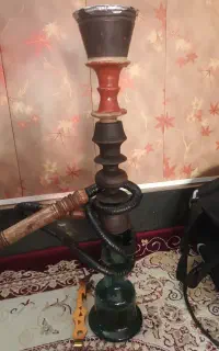 قلیان چوبی قدیمی دوسیب