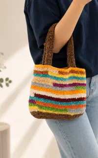 کیف رنگی مخملی