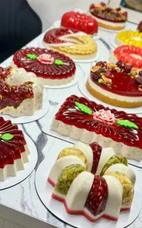 پذیرش سفارشات ژله دسر فینگرفود وکیک خونگی