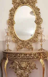 آینه و شمعدان