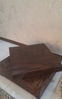 میز وسط مبلی گردان در ابعاد 80×80