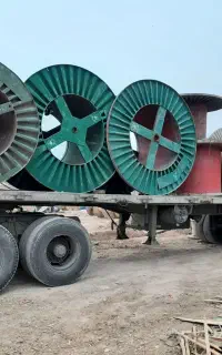 خرید قرقره فلزی چوبی سیم کابل