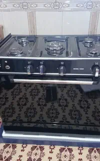 اجاق گاز 5شعله فندکی داخل کارتن دلگان
