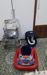 کالسکه و کریر و روروئک نوزاد