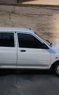 پراید بدون رنگ وضربه عروسک