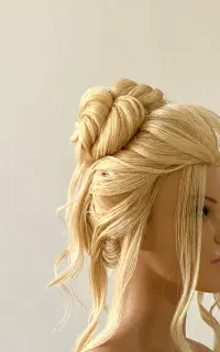 آموزش شینیون از صفر تا صد با مدرک فنی حرفه..