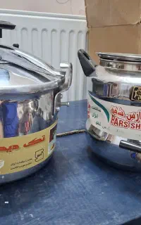 زودپز کتری شیردار و سرویس چاقوی آلمانی