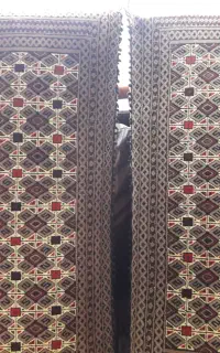 پشتی دستباف  (جفت )
