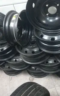 رینگ  فولادی وقالپاق اصلی نو اکبندهمه سایز سواری