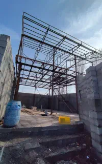 سربندی اسکلت فلزی الاچیق پله پارکینگ والپست نصب...