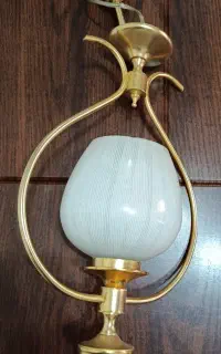 لوستر با روکش آب طلا خورده