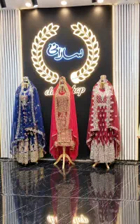 انواع پارچه لباس هندی کفتان بندری