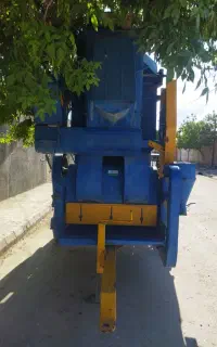 یک دستگاه خرمنکوب صادقی آماده کار