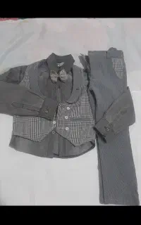 ست لباس پسرانه بلوز و تیشرت هاوایی