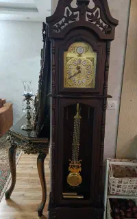 ساعت ایستاده  جنس چوب
