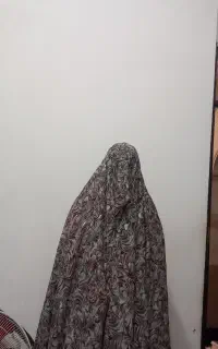چادر رنگی نو نو فقط دوخته شده سر نشده