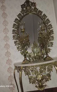 اینه شمعدان درحد نو