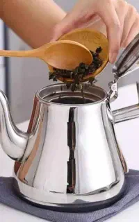کتری استیل دارای تفاله گیر