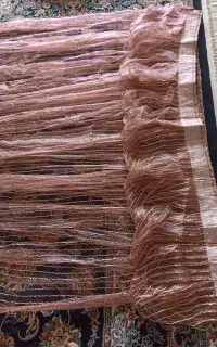 پرده ‌اتاق خواب تمیز و سالم