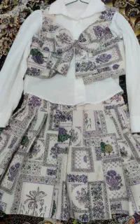 لباس سه تیکه دخترانه