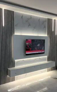 کاغذ دیواری   پوستر   کفپوش   دیوار تلوزیون