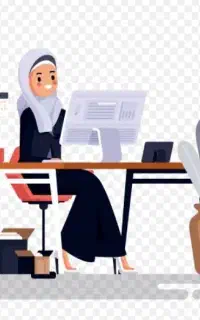 همکار خانم برای کار کافی نت و انتشارات