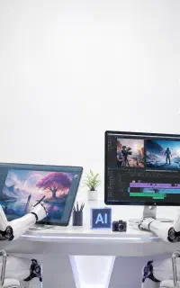 ساخت تصاویر خاص با AI و تدوین و ادیت ویدیو