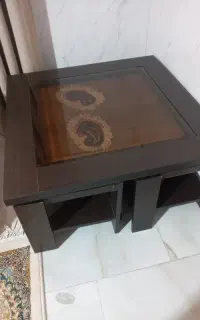 میز جلو مبلی و چهار عسلی