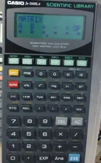 ماشین حساب مهندسی کاسیو CASIO fx-5500LA
