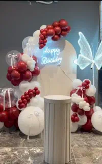 اجرای گل آرایی و بادکنک آرایی مراسمات و سن عروس
