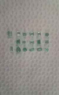 17 عدد نگین زمرد پنجشیر