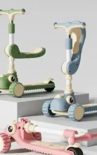 اسکوتر /صندلی دار/موزیکال/چراغدار