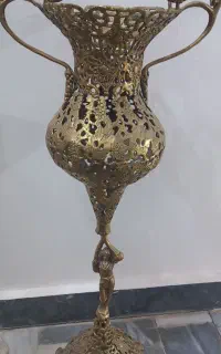 گلدان برنزی سالم دکوری