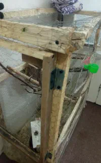 قفس چوبی