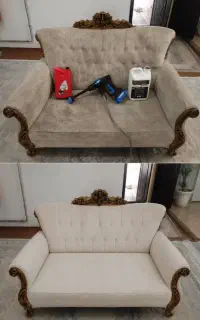 مبل شویی بامواد تخصصی درمنزل