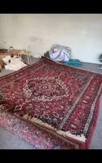 فرش دست بافت ۱۲ متری طرح ترنج