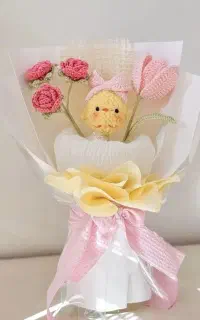دسته گل جوجه