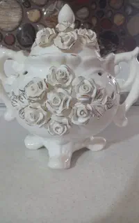 شکلات خوری چینی گل برجسته