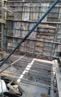آرماتوربندی وقالب بندی استخر