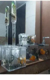 جا مایع .جاصابونی بابرس دستشویی