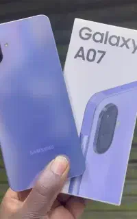 گوشیa07حافظه128Gورم6Gدر حد نو اصلی