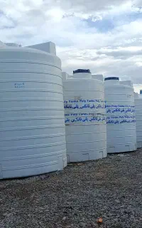 مخزن/تانک عمودی افقی 3لایه بهداشتی 10سال ضمانت