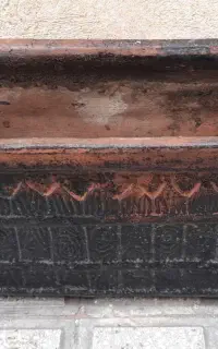 گلدان سفال مستطیل پتبنه