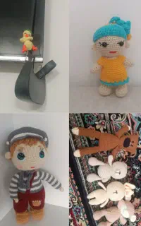 بافت انواع عروسک تکی و عمده